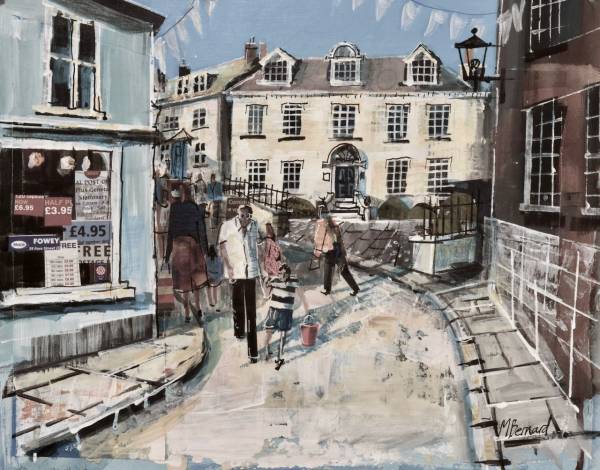 - Mixed Media on Board, Painting by Mike Bernard, measuring 29 x 37 cm (H x W) framed at 49 x 57 cm £1200